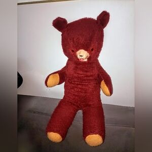 Gund Maroon and Gold Stuffed Bear